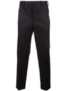 NEIL BARRETT cropped tailored trousers 