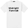 MIDNIGHT STUDIOS Midnight Studios Midnight Fanclub Tee,MF8T-0017-WHTE3