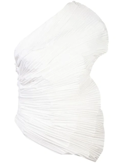Rosie Assoulin 露单肩罩衫 - 白色 In White