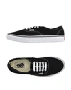 Vans Unisex Authentic Sneaker In Black At Urban Outfitters In Black