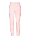 Liu •jo Denim Pants In Pink