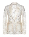 Ermanno Scervino Blazers In Ivory
