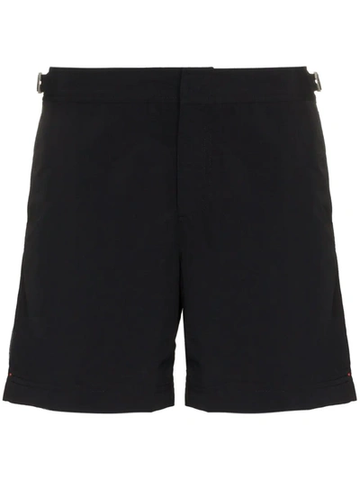 Orlebar Brown Bulldog Adventure Ii Swim Shorts In Black