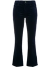 J BRAND MID-RISE CROPPED TROUSERS