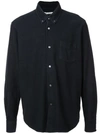 OUR LEGACY OUR LEGACY FLANNEL SHIRT - BLACK
