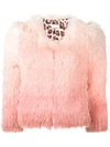 MOTHER GRADIENT FLUFFY JACKET