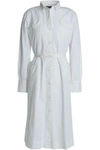 ANTIK BATIK ANTIK BATIK WOMAN TAY BELTED COTTON SHIRT DRESS WHITE,3074457345619597317