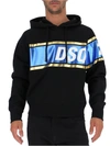 DSQUARED2 DSQUARED2 REFLECTIVE LOGO HOODIE
