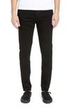 Frame Men's Jagger True Skinny Super-stretch Jeans In Noir