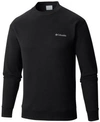 Columbia Men's Hart Mountain Ii Crew Sweatshirt In Black