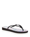 Havaianas 'slim Tropical' Flip Flop In Black