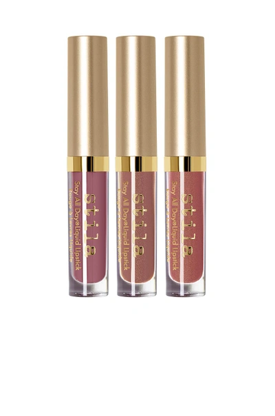 Stila Stay All Day Liquid Lipstick Set In Beauty: Na. In Nude Attitude
