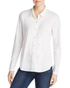 EILEEN FISHER Organic Cotton Classic Collar Shirt,R8OS-T2886M