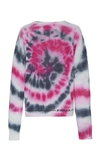 PRADA TIE-DYE WOOL AND CASHMERE-BLEND SWEATER,709693