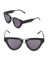 SMOKE X MIRRORS Sodapop V 49MM Triangular Sunglasses,0400098416999