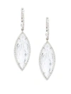 ROBERTO COIN 18K White Gold Cocktail Drop Earrings,0400096682232