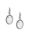 BAVNA Moonstone Champagne Diamonds Drop Earrings,0400096911617
