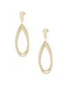 SAKS FIFTH AVENUE 14K Gold Polished Mesh Drop Earrings,0400098218600