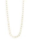 STEPHANIE KANTIS Sovereign Hammered Chain Link Necklace/36",0400087522128