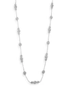 JOHN HARDY Classic Chain Sterling Silver Station Necklace,0493246004176
