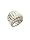 JOHN HARDY Sterling Silver Dome Ring,0400086812567