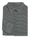 ARMANI COLLEZIONI Jersey Cotton Button-Down Shirt,0400097614630