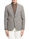 ETRO DECONSTRUCTED COTTON & LINEN JACKET,0400098934465