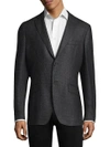 ETRO BIRDSEYE SILK & WOOL SPORTCOAT,0400098934537