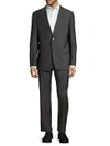 GIORGIO ARMANI Two-Button Wool Suit,0400094539149