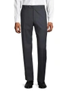 LUBIAM WOOL CHECK TROUSERS,0400097698586