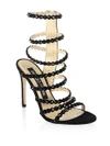 SERGIO ROSSI Kim Crystal Gladiator Sandals/105MM,0400099608543