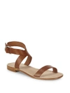 JOIE Kaden Leather Ankle-Strap Sandals,0400097924427