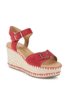 LUCKY BRAND NAVEAH SUEDE WEDGE ESPADRILLES,0400098835895