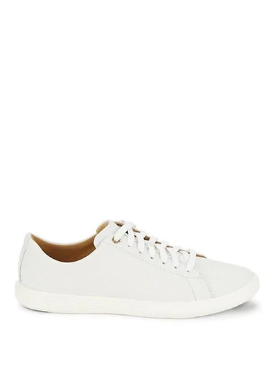 Cole Haan Grandpro Tennis Shoe In Bright White