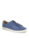 COLE HAAN Grand Crosscourt Lace-Up Suede Sneakers,0400094971217