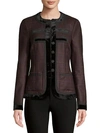 GIVENCHY Prince De Galle Wool Jacket,0400097862053