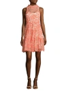 ERIN BY ERIN FETHERSTON Posie Scalloped Lace Dress,0400094309987