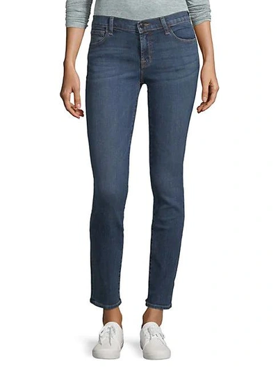 J Brand Women's Maude Mid-rise Skinny Jeans In Mesmeric