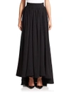 ESCADA Hi-Lo Maxi Skirt,0400096154421