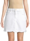 7 FOR ALL MANKIND A-Line Mini Skirt,0400097871028