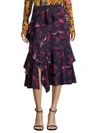 TANYA TAYLOR Aurelia Kimono Floral Skirt,0400097461851