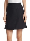 CARVEN Asymmetrical Mini Skirt,0400097461882