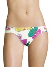 6 SHORE ROAD Santiago Floral Bikini Bottom,0400097091336