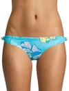6 SHORE ROAD Oceanfront Floral Bikini Bottom,0400097099870