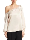 A.L.C NEVIA ONE-SHOULDER BLOUSE,0400097878930