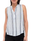 B COLLECTION BY BOBEAU Striped Sleeveless Top,0400098114512