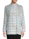 AKRIS Square Cotton Button-Down Shirt,0400096969610