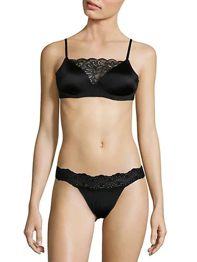 Le Mystere Convertible Underwire T-shirt Bra (regular & Plus Size, B-g Cups) In Black