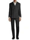 BRIONI Wool & Mohair Pinstripe Suit,0400097336197