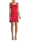 19 COOPER Ruffled Sheath Dress,0400098802276